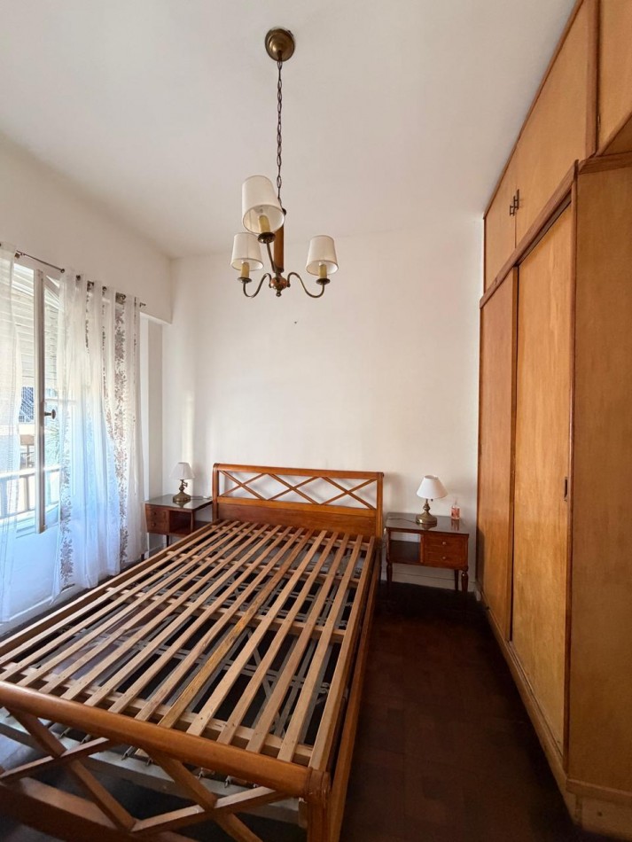 ALQUILER 2 AMBIENTES | BALCON CON VISTA LATERAL AL MAR