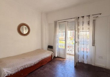 ALQUILER 2 AMBIENTES | BALCON CON VISTA LATERAL AL MAR